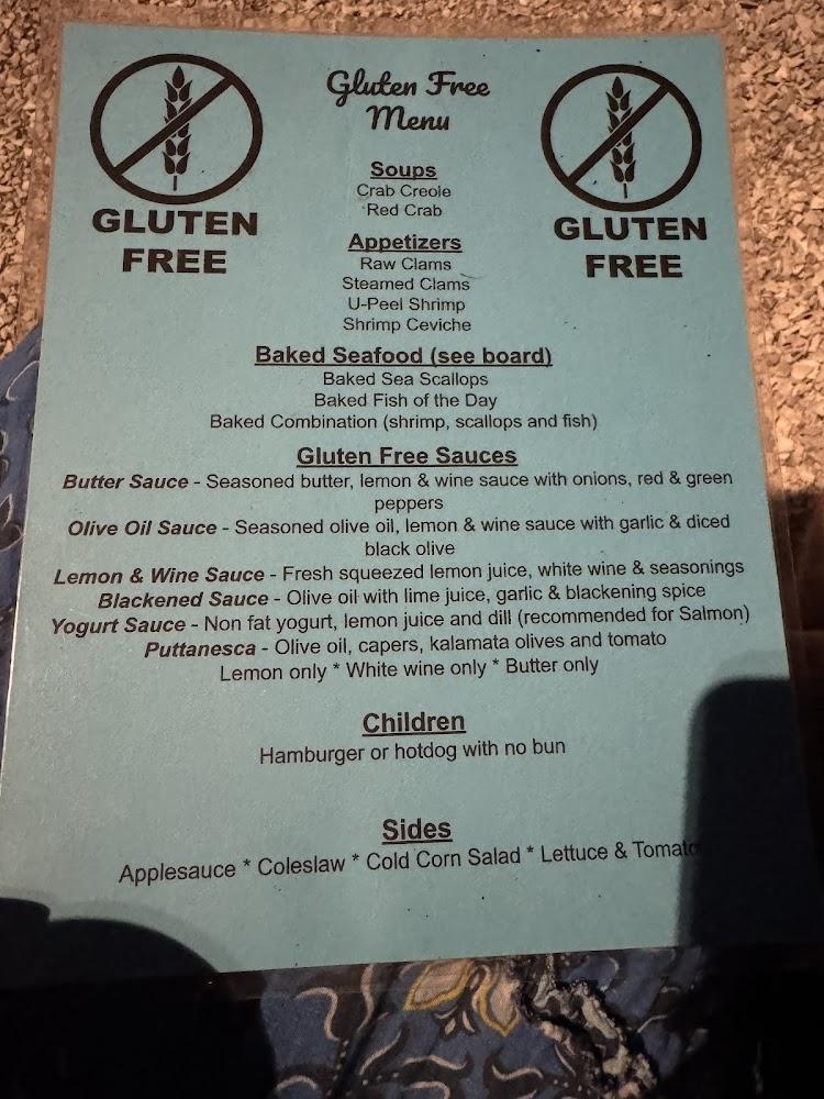 Smitty's Clam Bar - Menu Scan 4